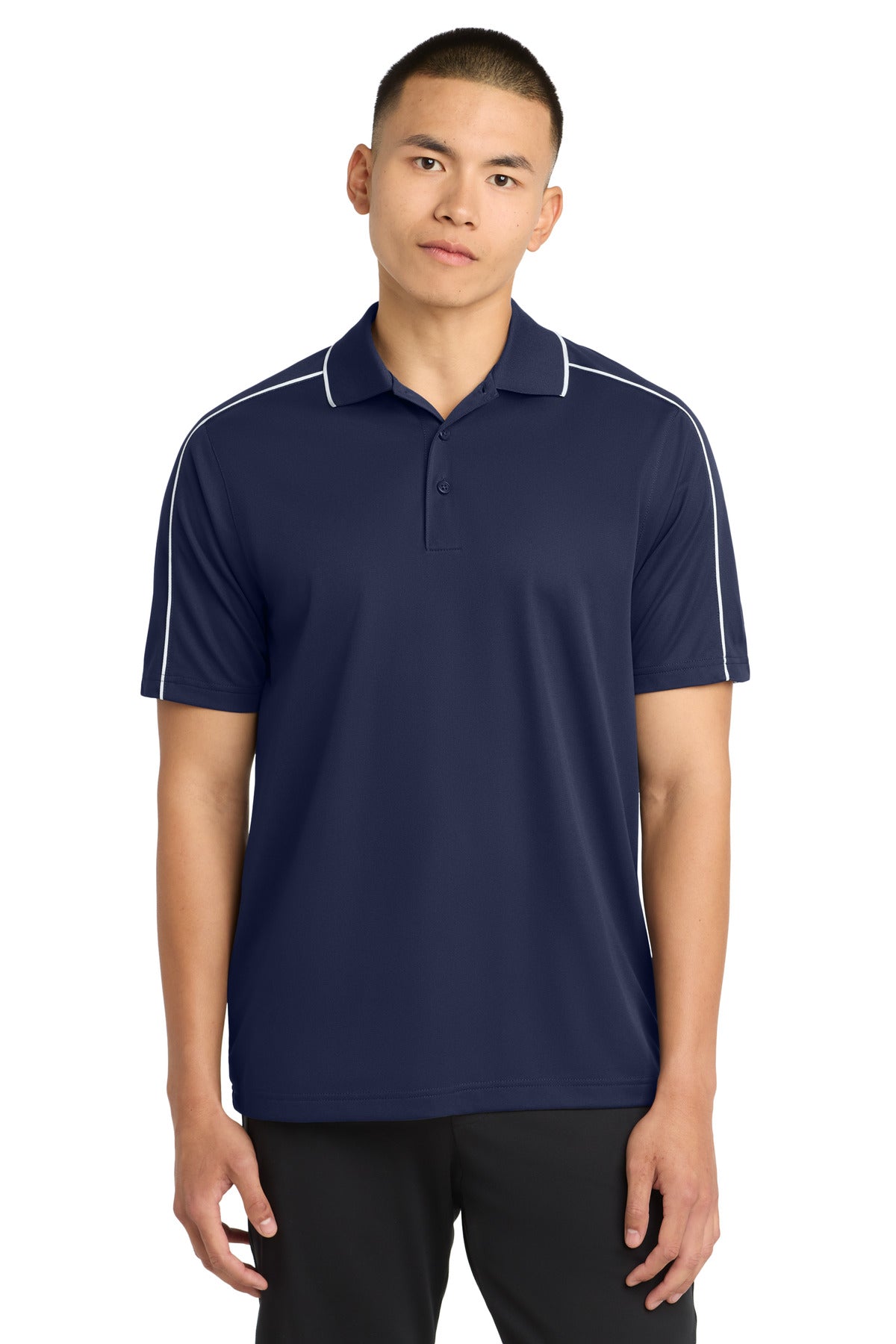Sport-Tek® Micropique Sport-Wick® Piped Polo