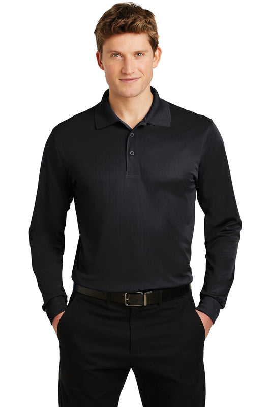 Sport-Tek? Long Sleeve Micropique Sport-Wick? Polo. ST6