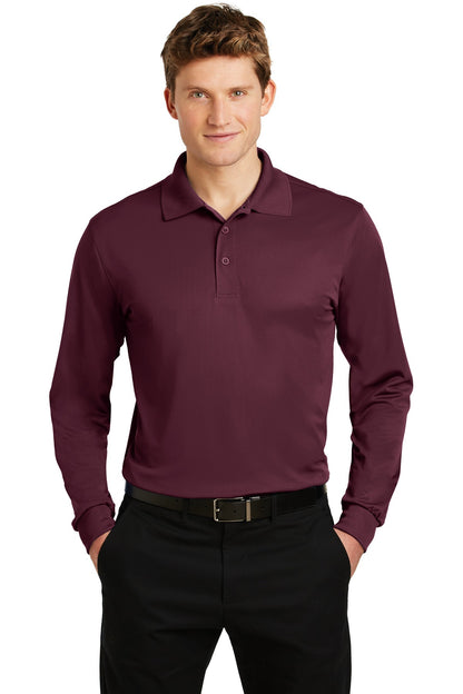 Sport-Tek? Long Sleeve Micropique Sport-Wick? Polo. ST6