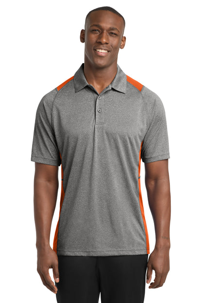 Sport-Tek® Heather Colorblock Contender™ Polo