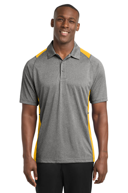Sport-Tek® Heather Colorblock Contender™ Polo