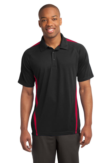 Sport-Tek? PosiCharge? Micro-Mesh Colorblock Polo. ST68