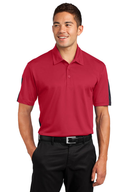 Sport-Tek? PosiCharge? Active Textured Colorblock Polo.