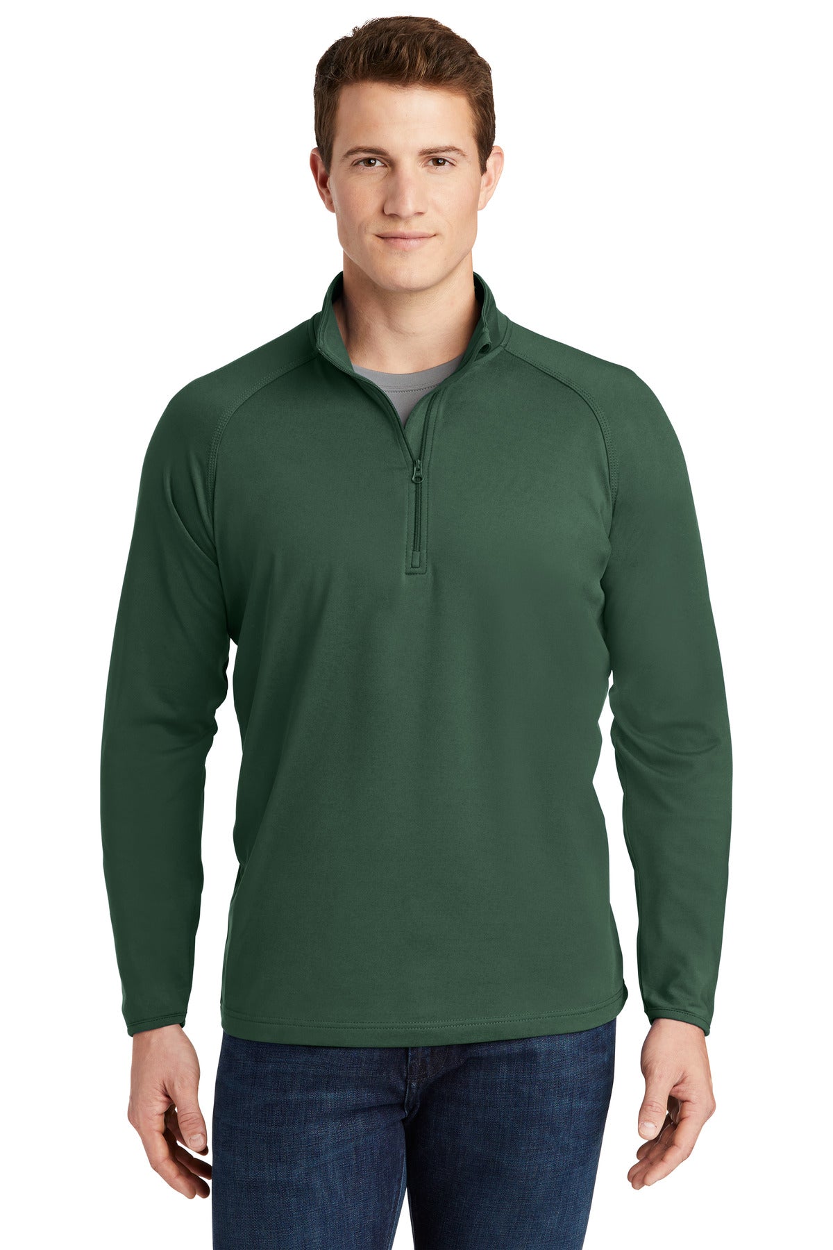 Sport-Tek? Sport-Wick? Stretch 1/4-Zip Pullover. ST850