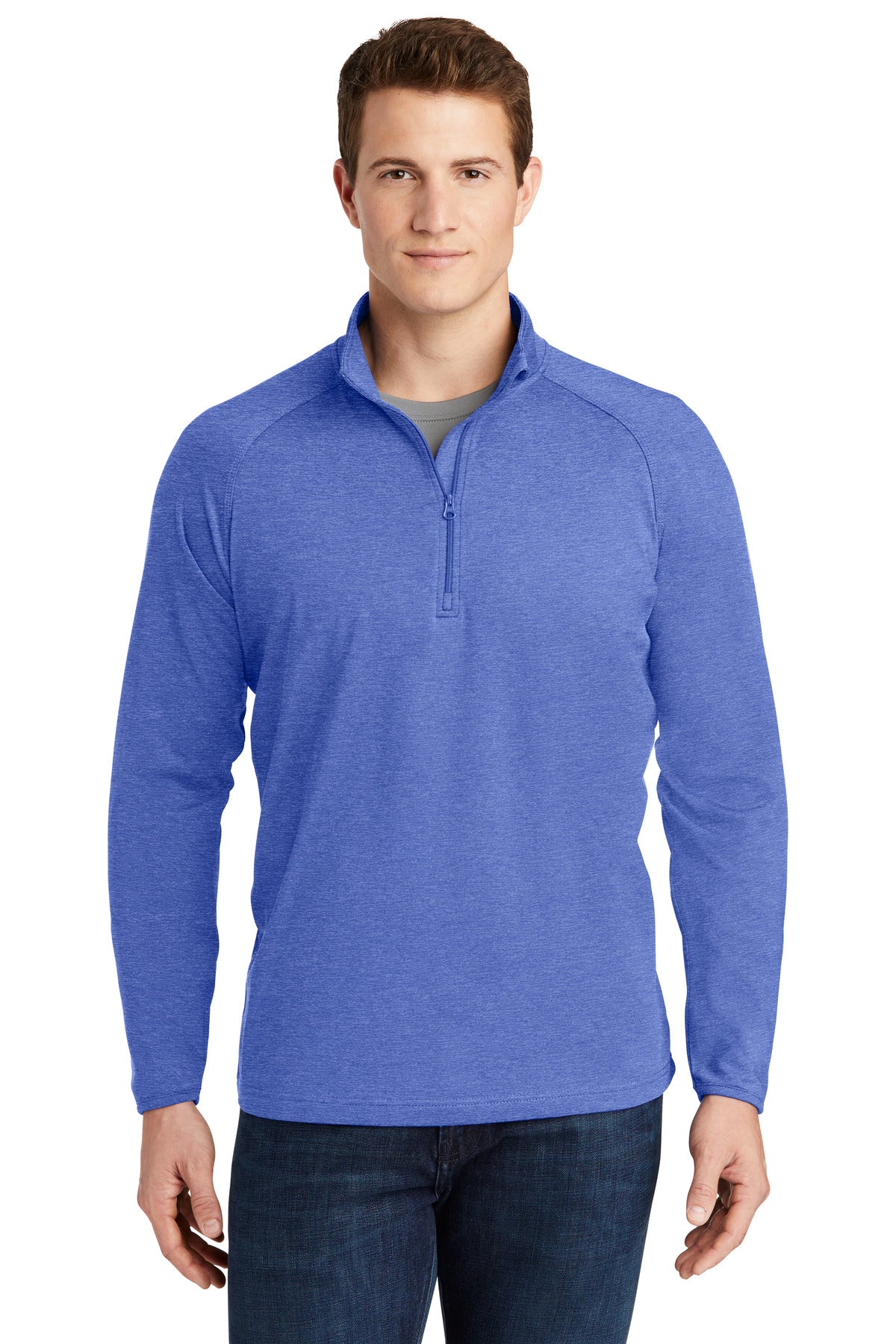 Sport-Tek? Sport-Wick? Stretch 1/4-Zip Pullover. ST850