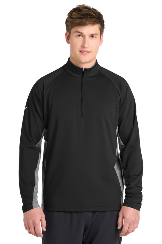 Sport-Tek® Sport-Wick® Stretch Contrast 1/4-Zip Pullover