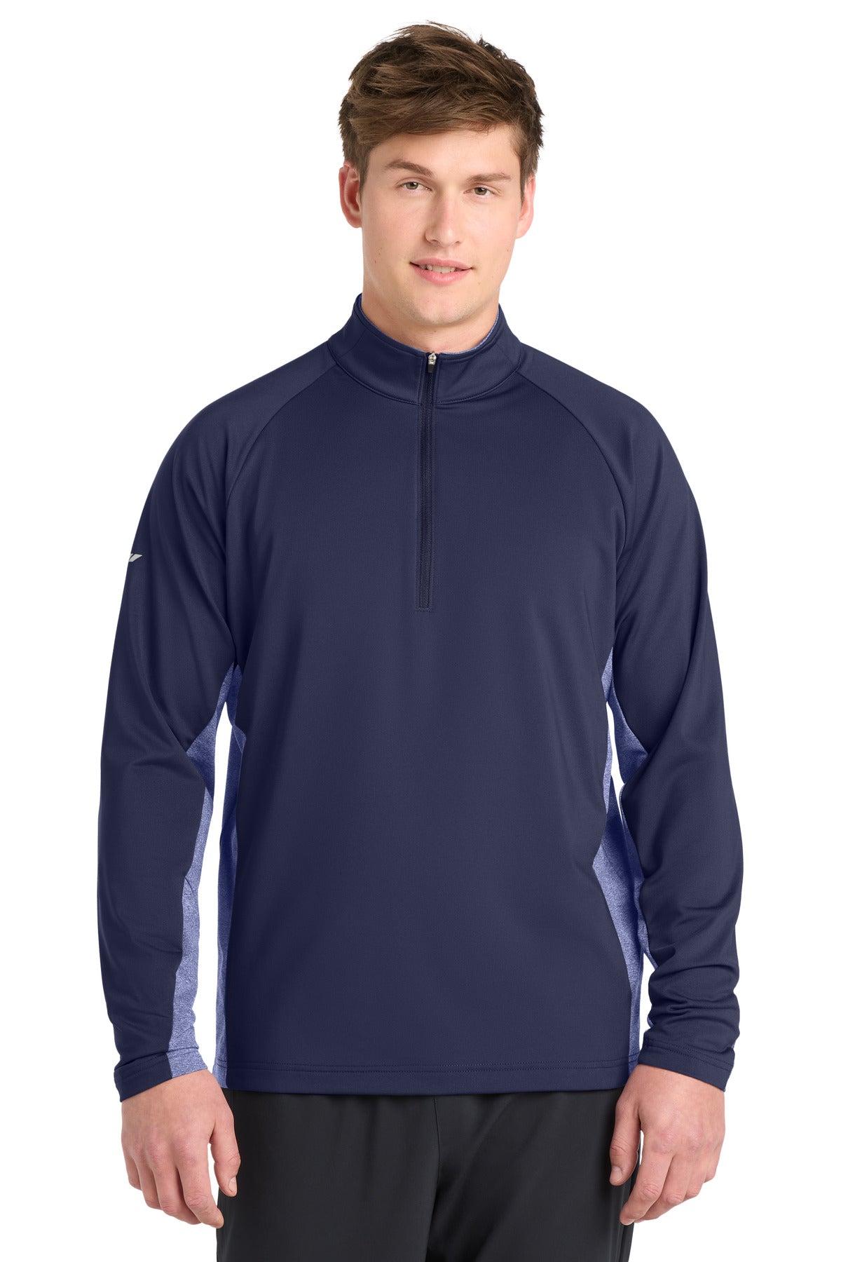 Sport-Tek® Sport-Wick® Stretch Contrast 1/4-Zip Pullover