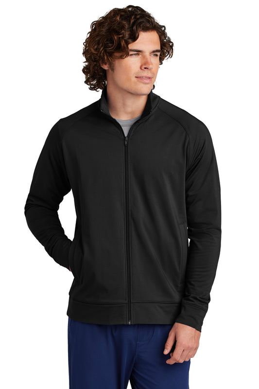 Sport-Tek? Sport-Wick? Stretch Full-Zip Cadet Jacket ST