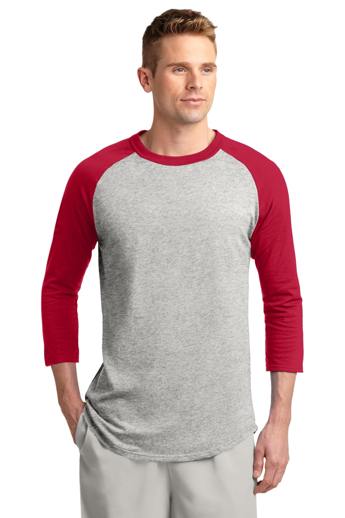 Sport-Tek? Colorblock Raglan Jersey.  T200