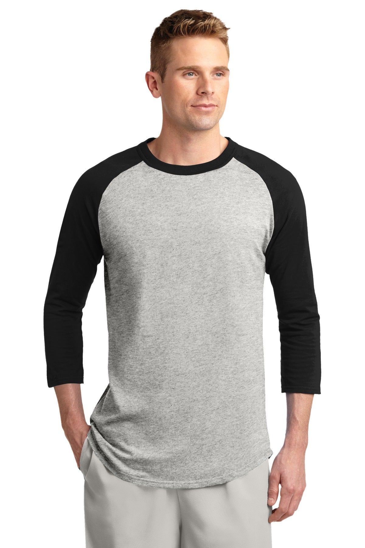Sport-Tek? Colorblock Raglan Jersey.  T200