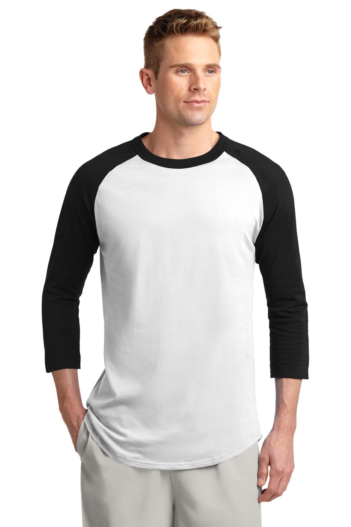 Sport-Tek? Colorblock Raglan Jersey.  T200