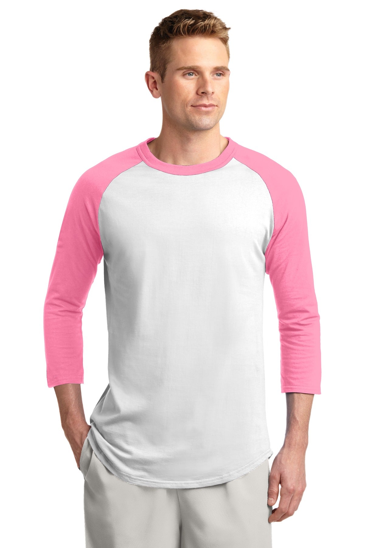 Sport-Tek? Colorblock Raglan Jersey.  T200
