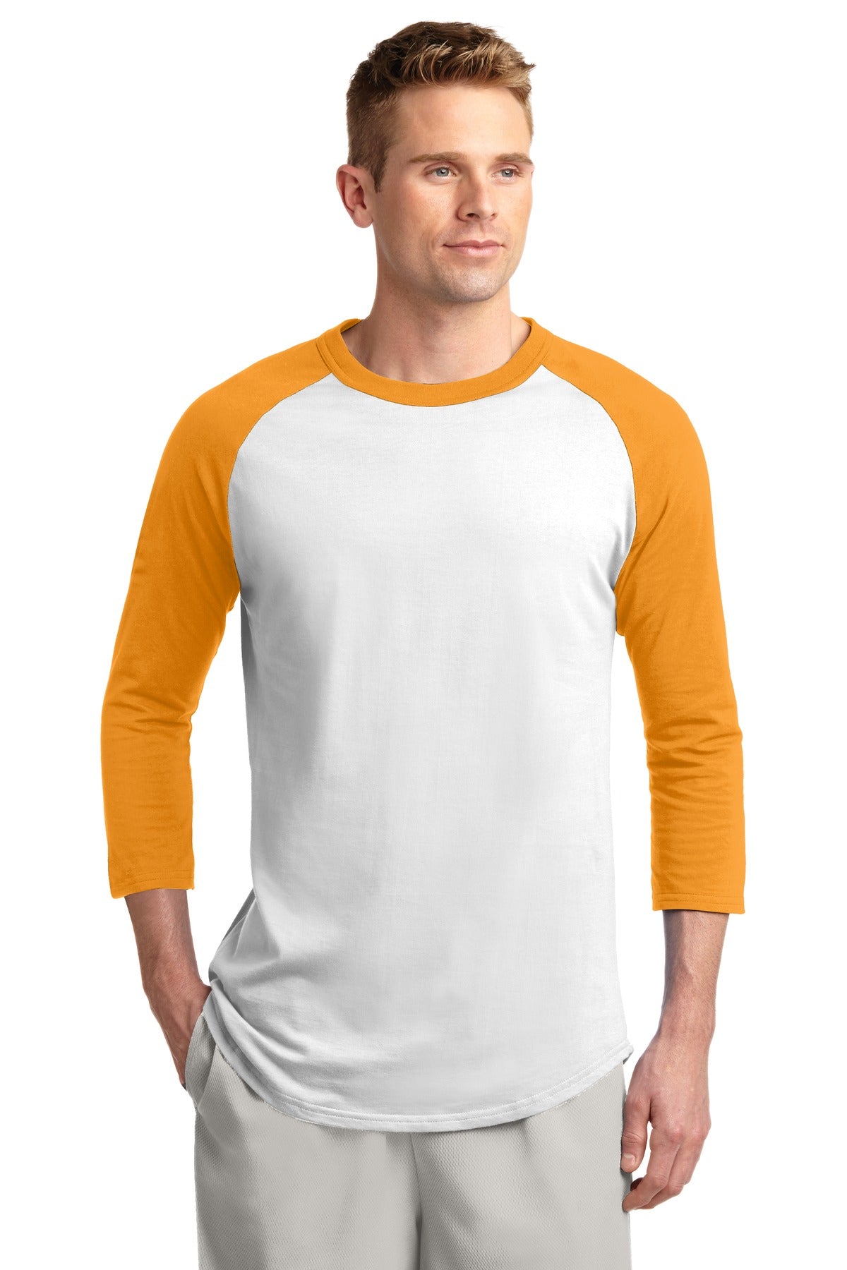 Sport-Tek? Colorblock Raglan Jersey.  T200