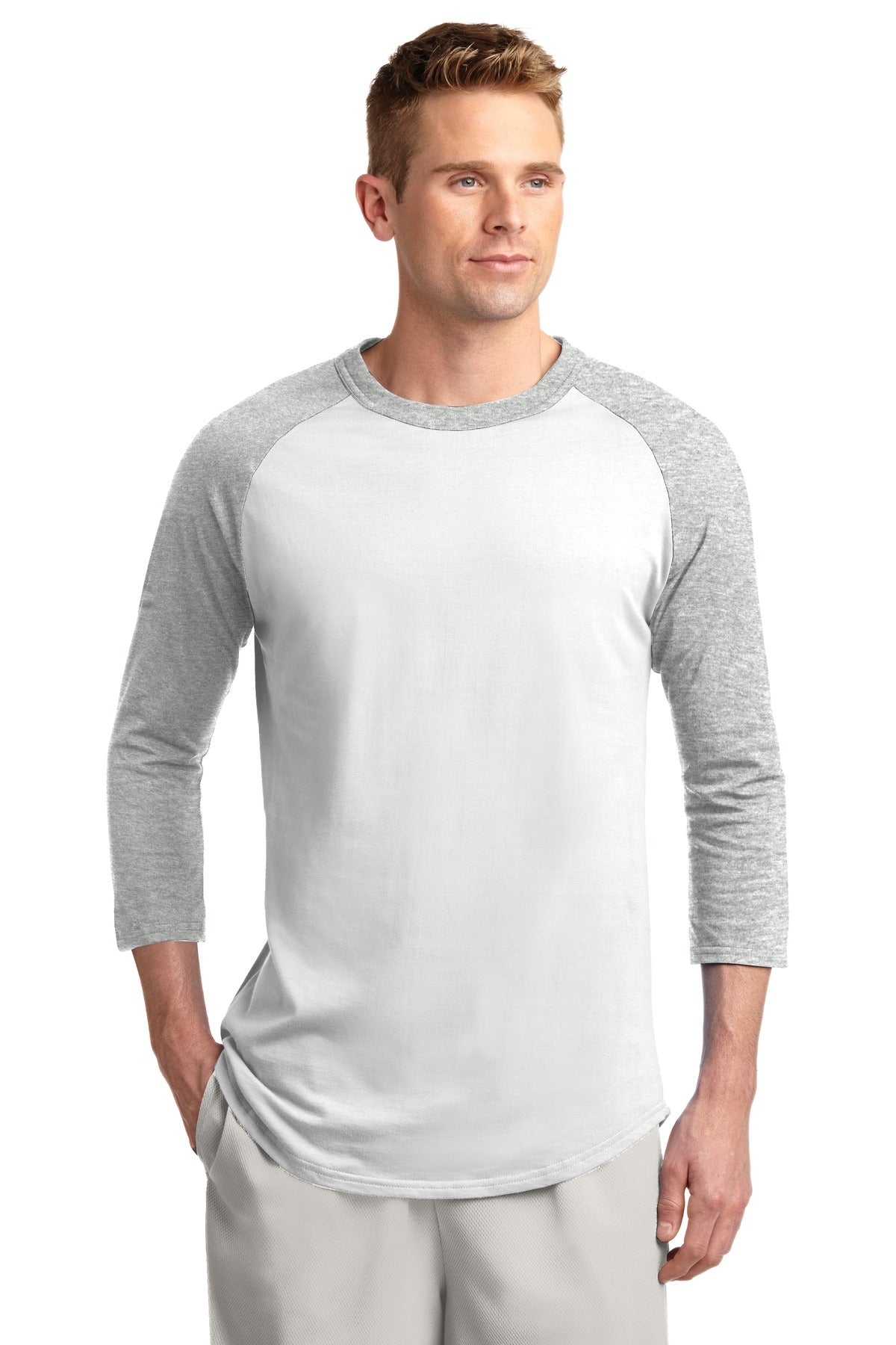 Sport-Tek? Colorblock Raglan Jersey.  T200