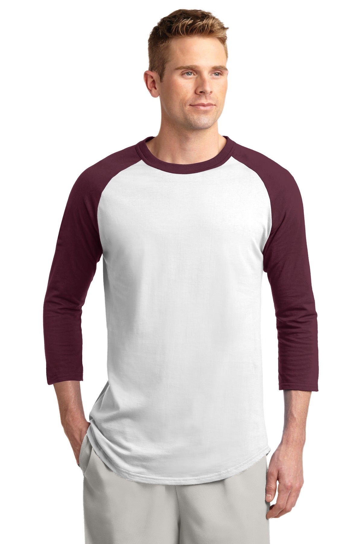 Sport-Tek? Colorblock Raglan Jersey.  T200