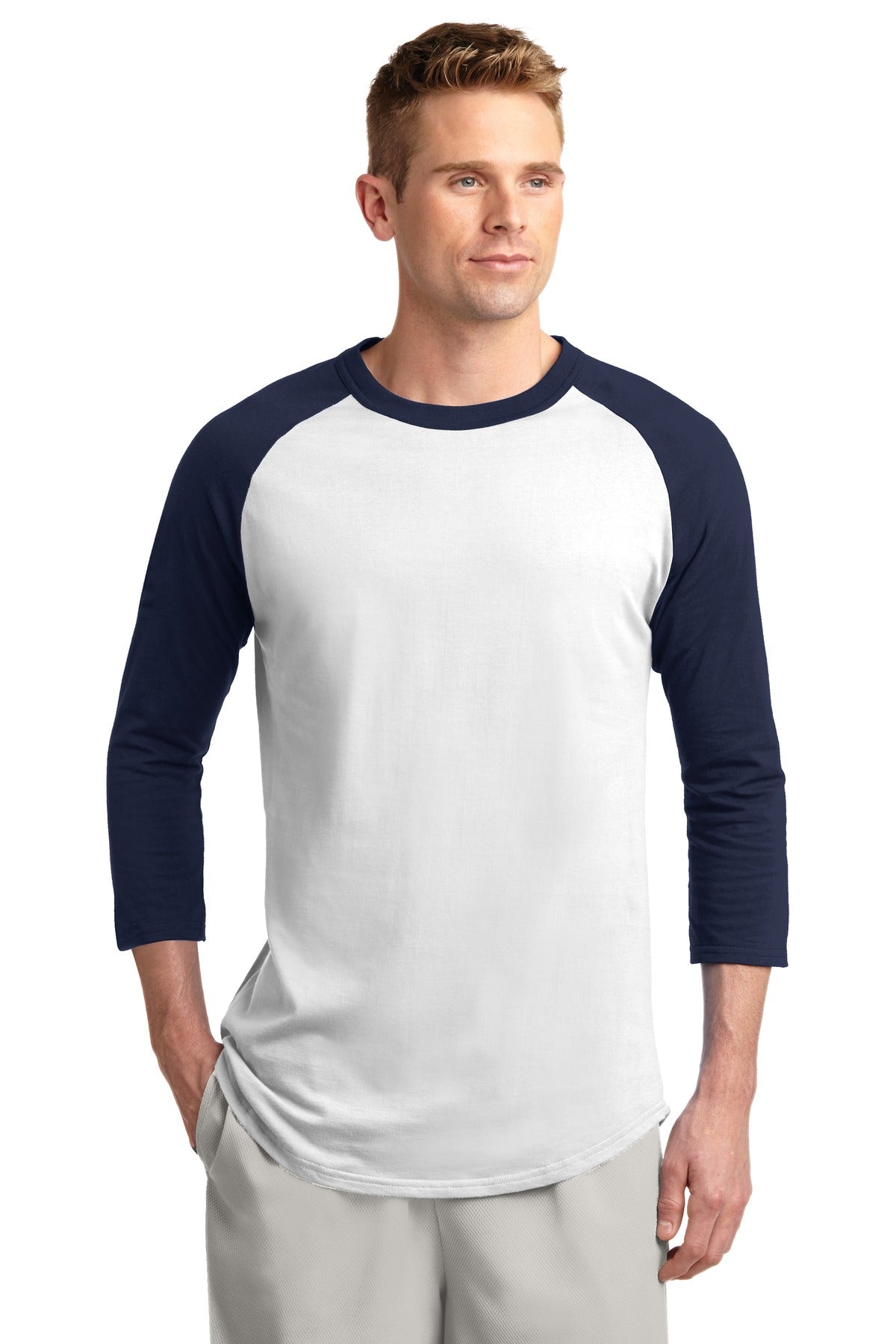 Sport-Tek? Colorblock Raglan Jersey.  T200