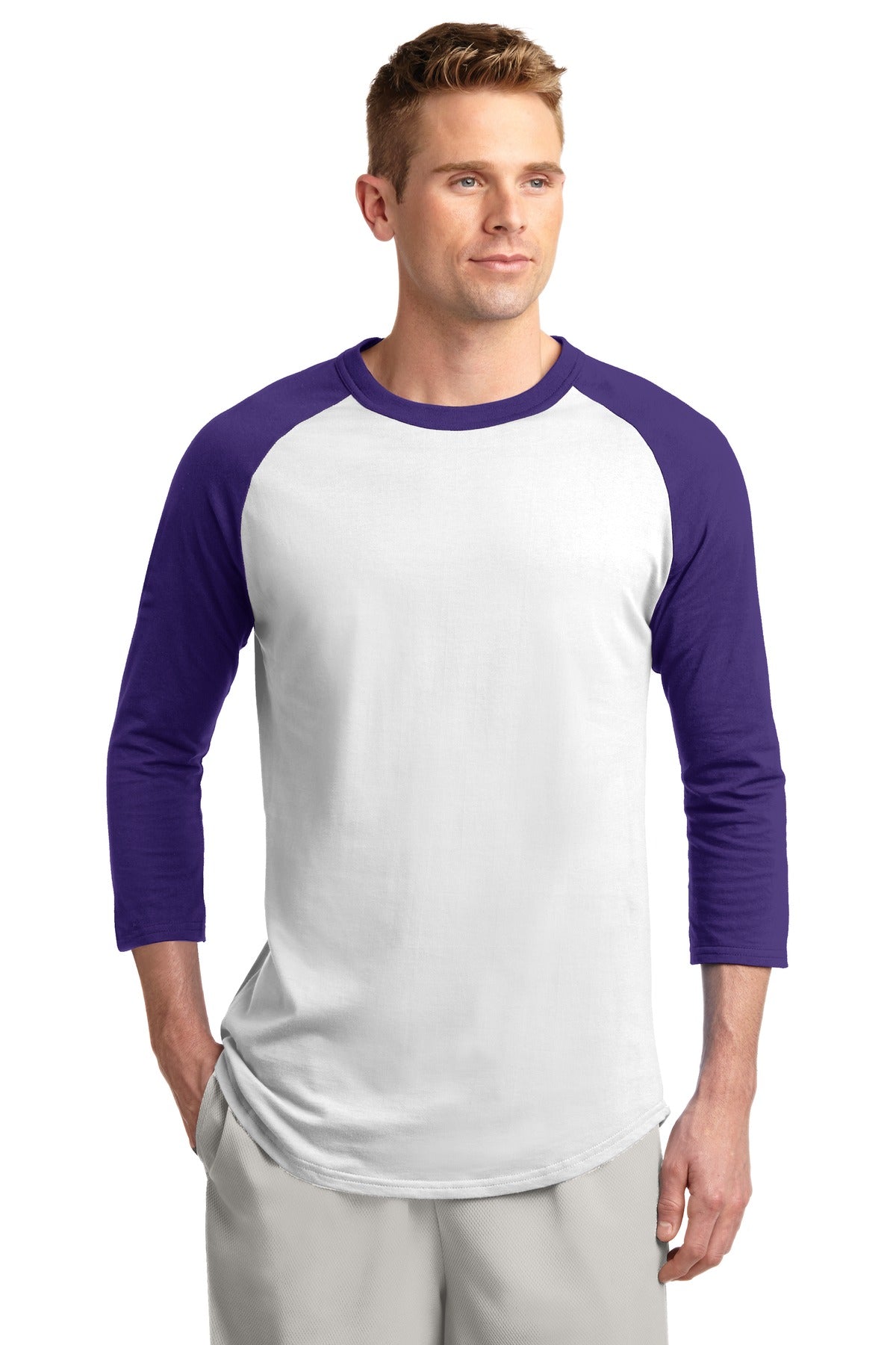 Sport-Tek? Colorblock Raglan Jersey.  T200