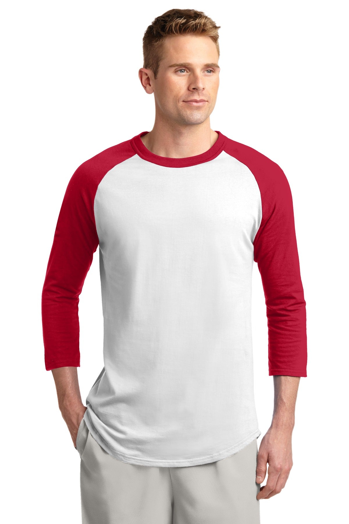 Sport-Tek? Colorblock Raglan Jersey.  T200