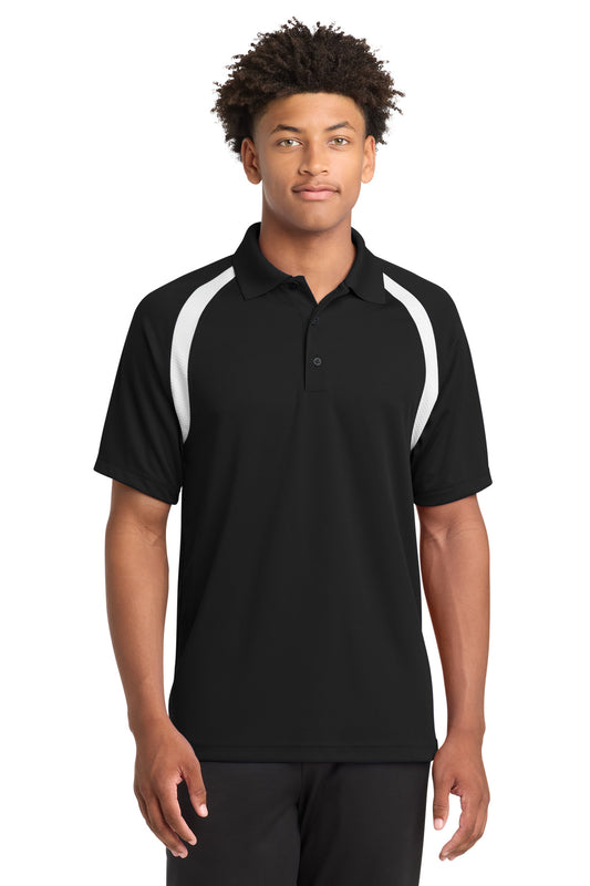 Sport-Tek® Dry Zone® Colorblock Raglan Polo