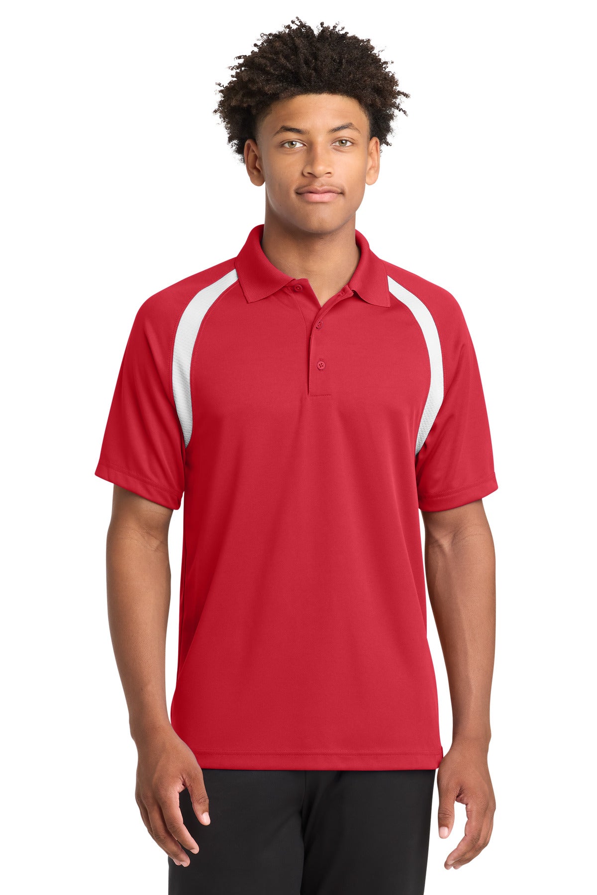 Sport-Tek® Dry Zone® Colorblock Raglan Polo