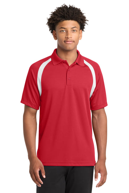 Sport-Tek® Dry Zone® Colorblock Raglan Polo