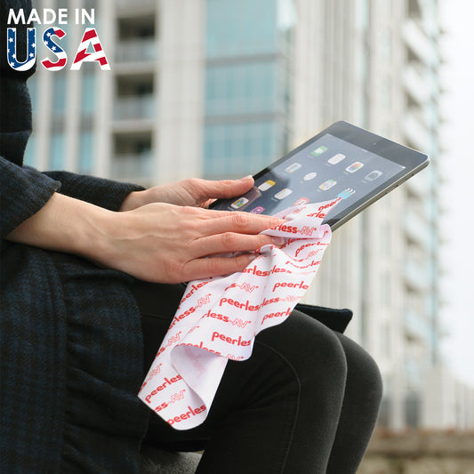 Toddy Gear 8 x 8 Smart Cloth Thin  Microfiber Cleaning Cloth for Mobile Devices and Eyewear-TOY-T02