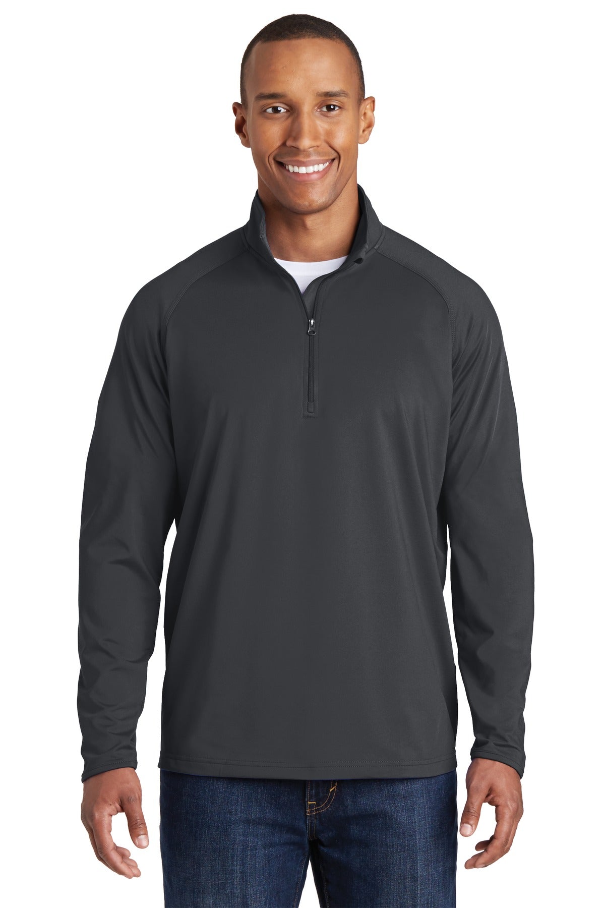 Sport-Tek? Tall Sport-Wick? Stretch 1/4-Zip Pullover. T
