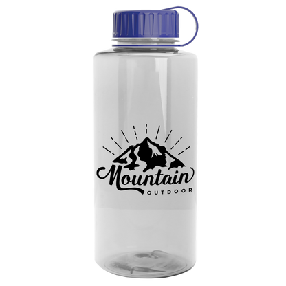 Garyline Mountaineer Tritan Bottle with Tethered Lid  36 oz-TXB34T