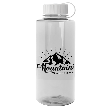 Garyline Mountaineer Tritan Bottle with Tethered Lid  36 oz-TXB34T