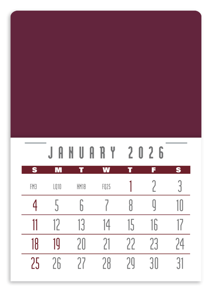 Triumph Calendars PressNStick Contemporary Calendar-V7898