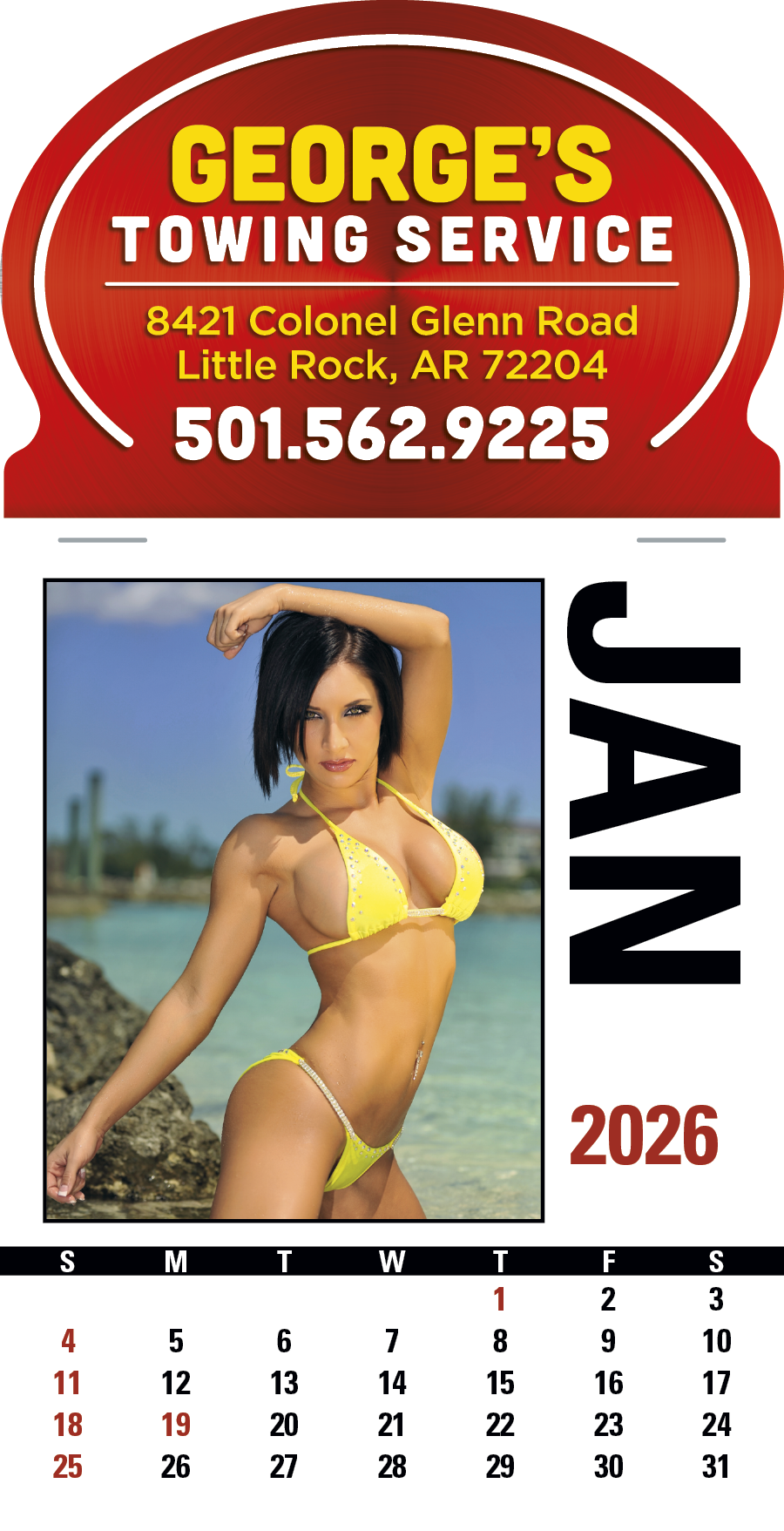 Triumph Calendars PressNStick FullColor Header Sunshine Girls Calendar-V7903FC