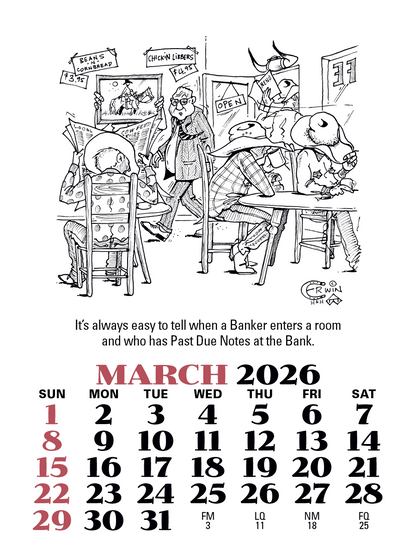 Triumph Calendars PressNStick Cowboy Calendar-V8879