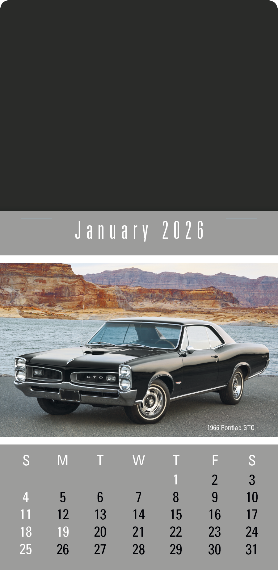 Triumph Calendars PressNStick Cruisin Cars Calendar-V8884