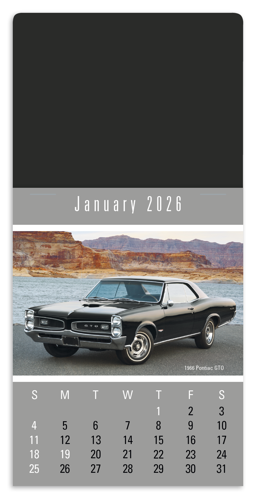 Triumph Calendars PressNStick Cruisin Cars Calendar-V8884