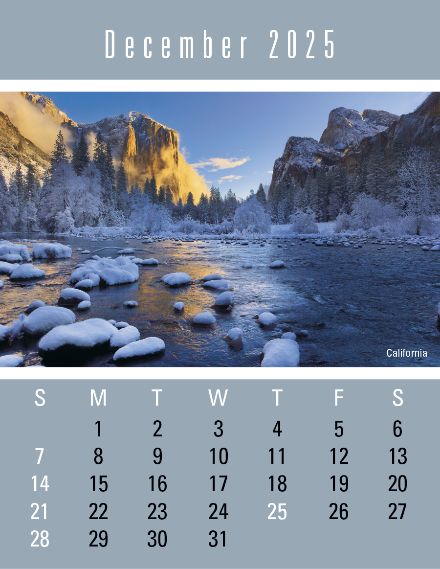 Triumph Calendars PressNStick Scenic Calendar-V8885