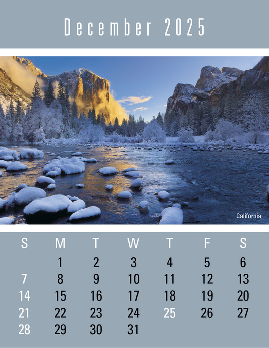 Triumph Calendars PressNStick Scenic Calendar-V8885