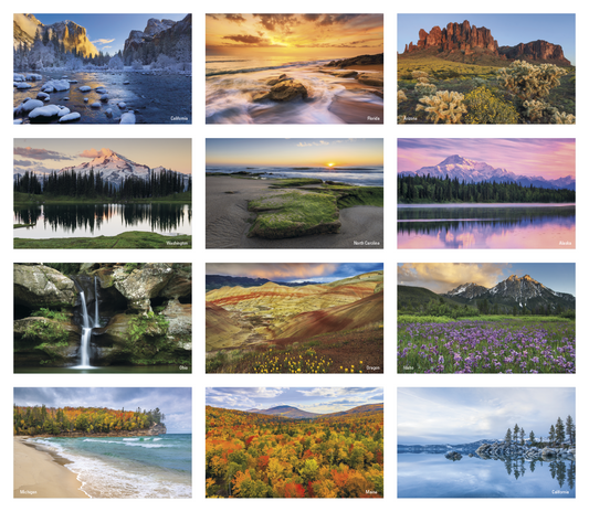 Triumph Calendars PressNStick Scenic Calendar-V8885