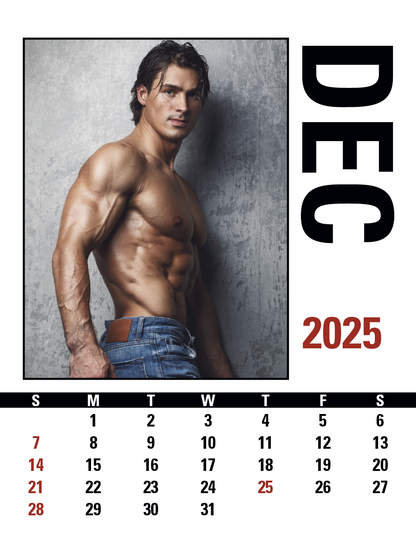 Triumph Calendars PressNStick Male Call Calendar-V8889