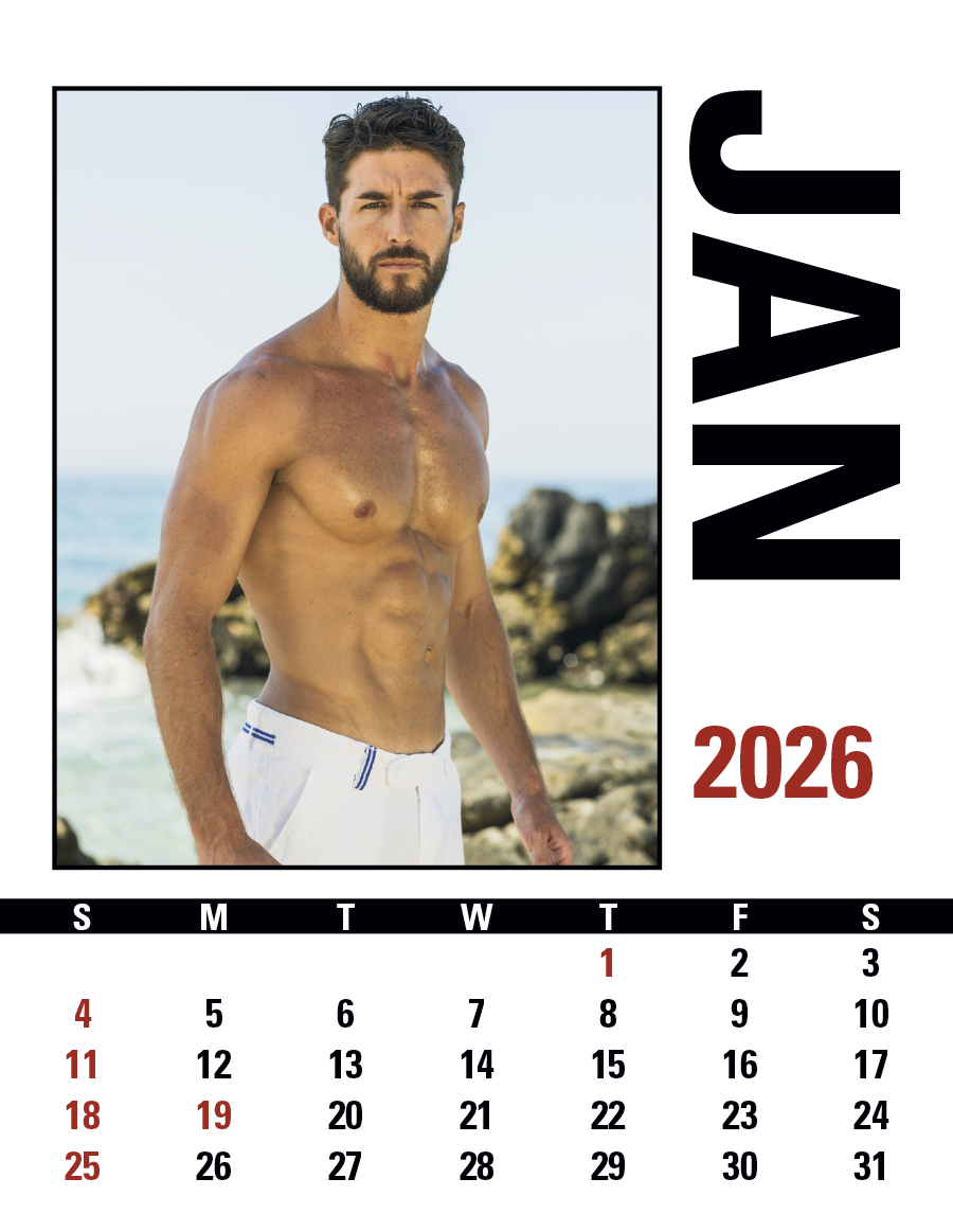 Triumph Calendars PressNStick Male Call Calendar-V8889