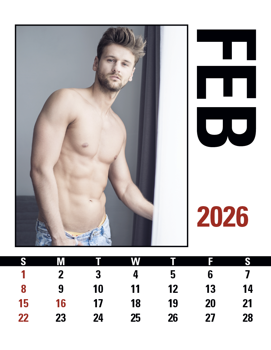 Triumph Calendars PressNStick Male Call Calendar-V8889