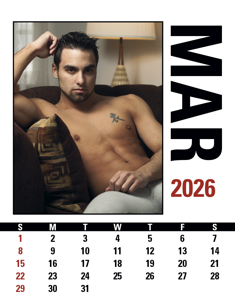 Triumph Calendars PressNStick Male Call Calendar-V8889