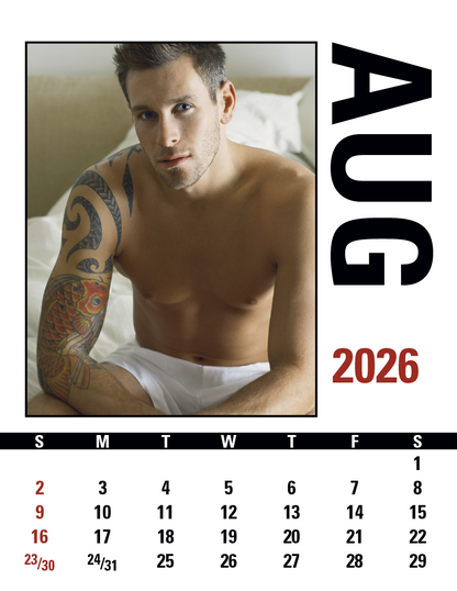 Triumph Calendars PressNStick Male Call Calendar-V8889