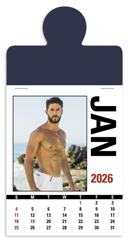 Triumph Calendars PressNStick Male Call Calendar-V8889