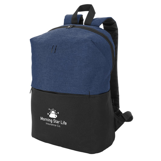 Colorblock 600D Backpack-VBAG102