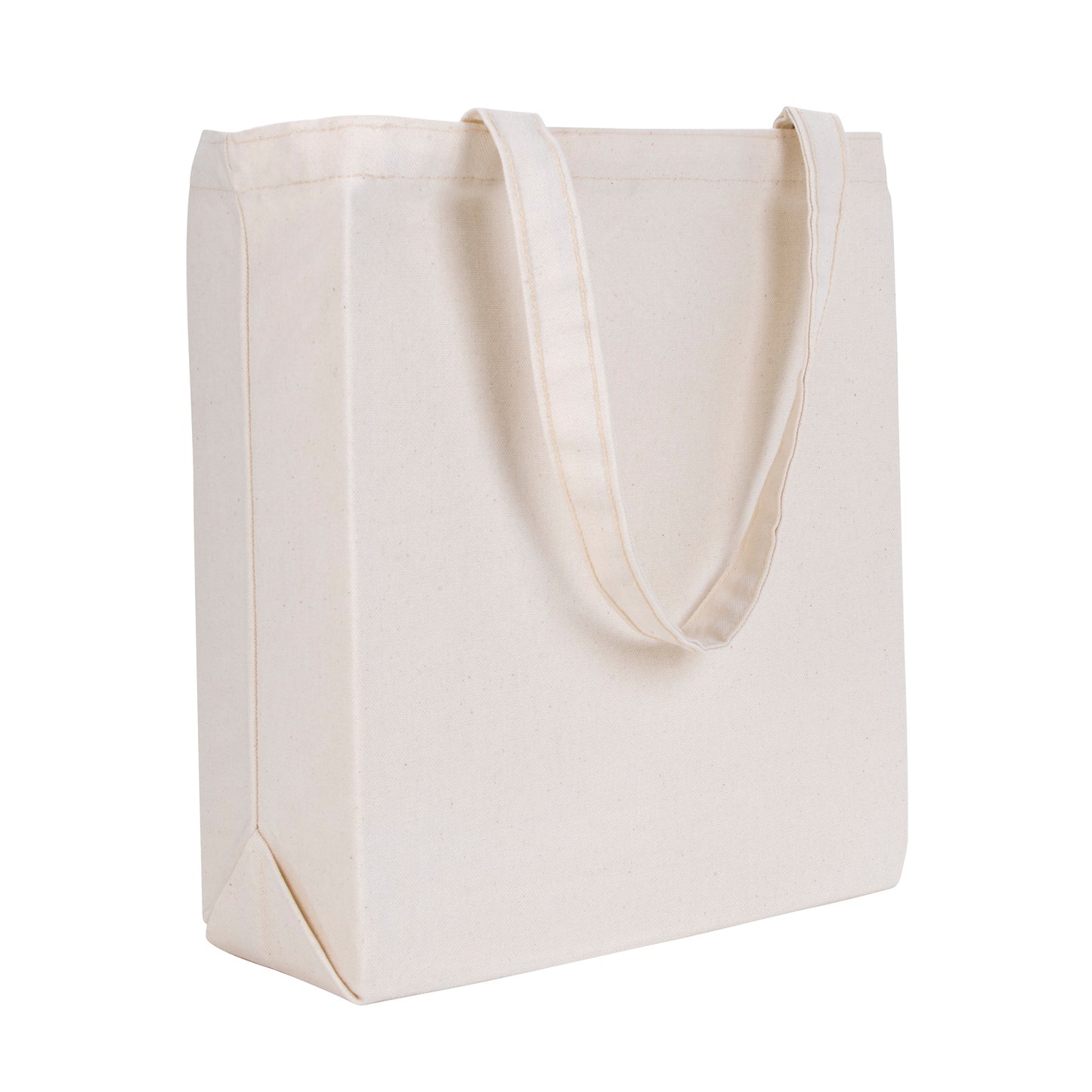 Patriotic Gusseted Cotton Tote-VBAG111