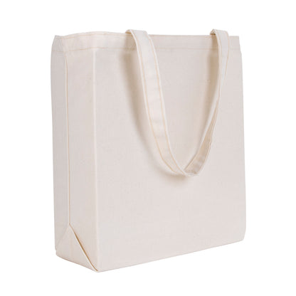 Patriotic Gusseted Cotton Tote-VBAG111