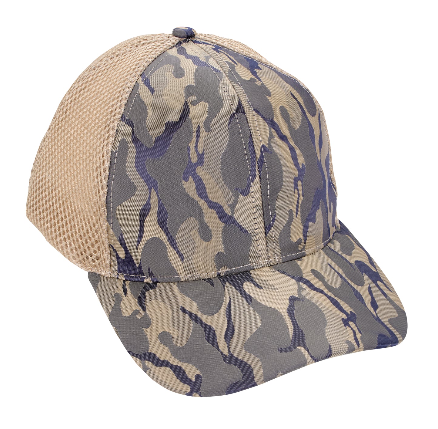 Camo Sports Mesh Cap-VHDW025