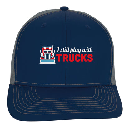 Snapback Meshback Trucker Cap-VHDW26281
