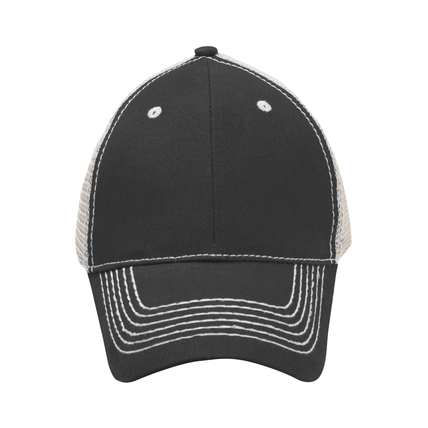 Heavy Stitch Cap With Mesh-VHDW7313