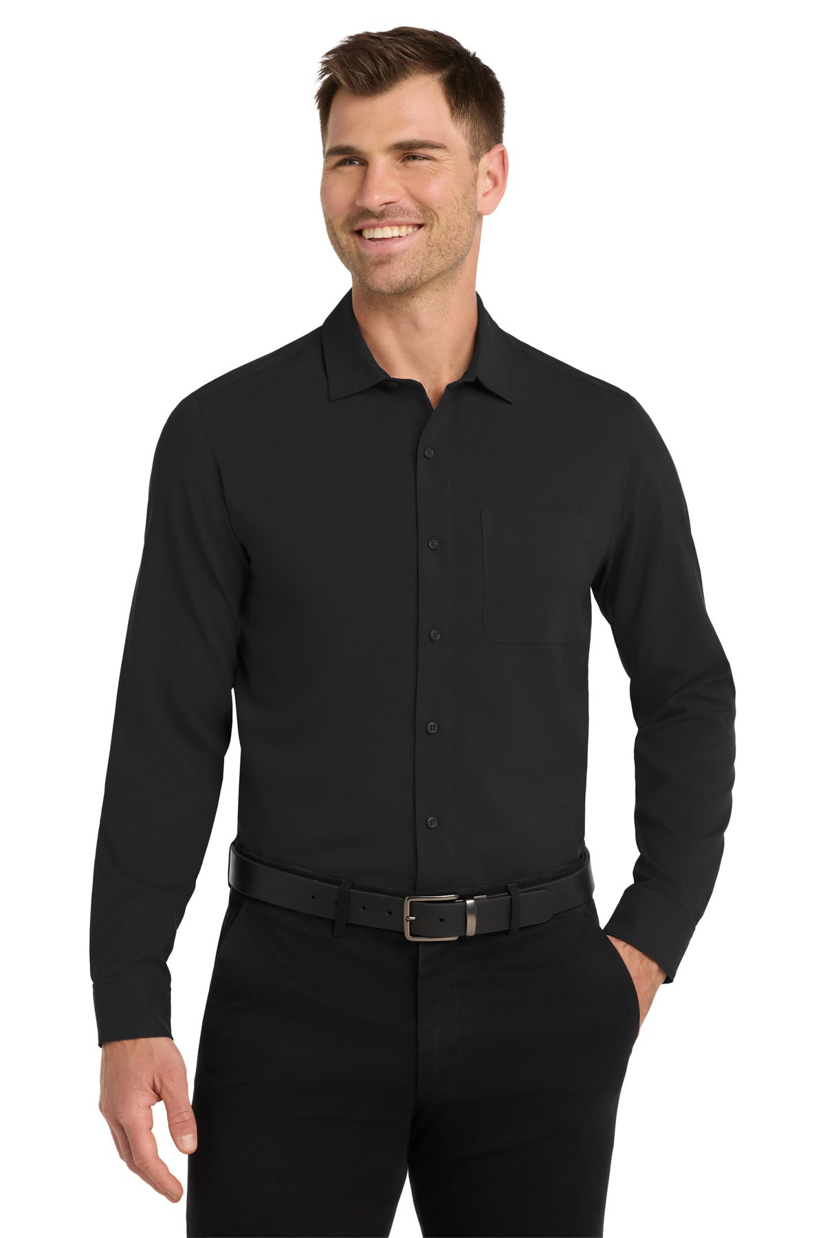 Port Authority ® Long Sleeve Performance Staff Shirt